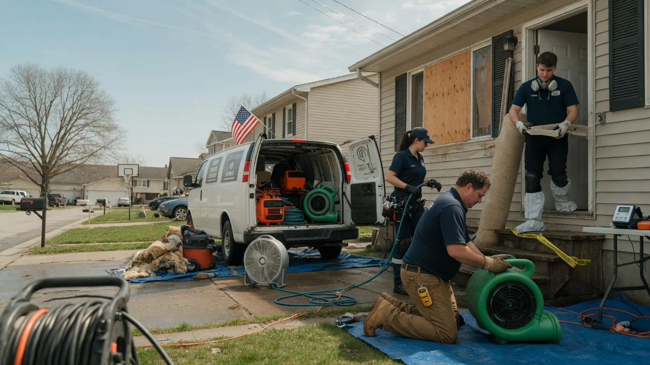 Water Damage Restoration in Sweeny, TX near me